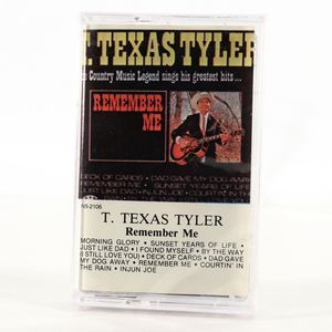 T. Texas Tyler - Remember Me (Cassette Tape, 1976, Starday King) N5-2106 SEALED